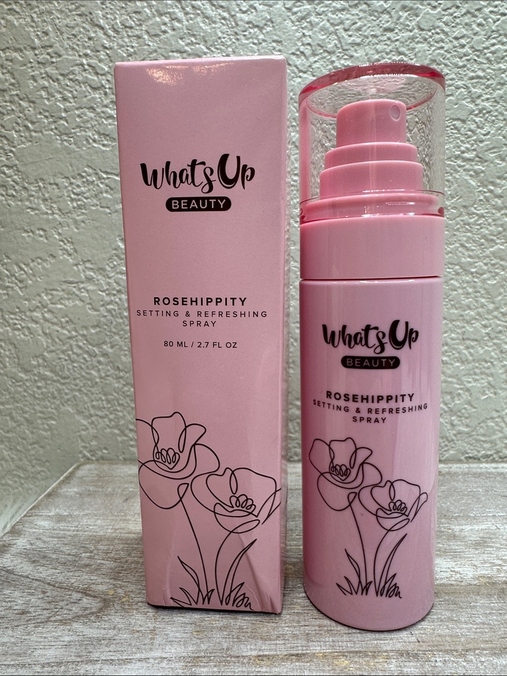 $10 🌙Whats Up Beauty RoseHippity Setting Spray 2.7oz Makeup Setting